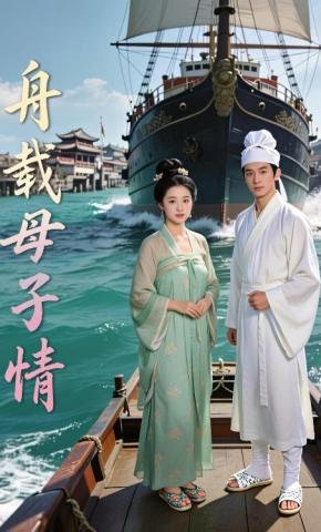 短剧《舟载母子情》海报