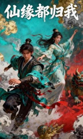 短剧《仙缘都归我》海报