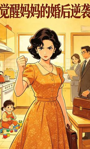 短剧《觉醒妈妈的婚后逆袭》海报