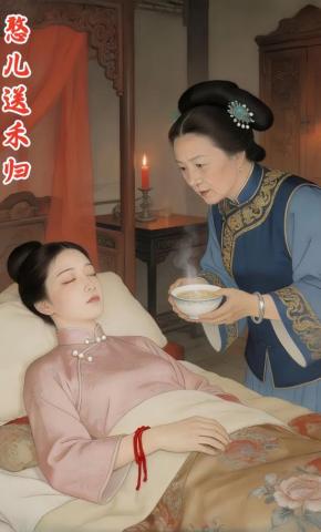 短剧《憨儿送禾归》海报