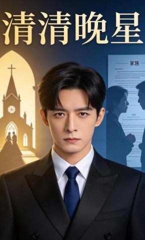 短剧《清清晚星》海报