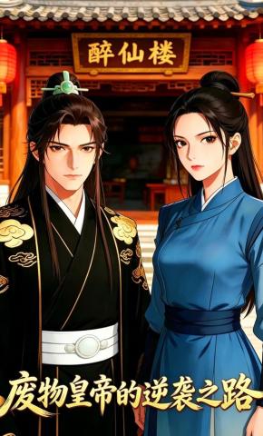 短剧《废物皇帝的逆袭之路》海报