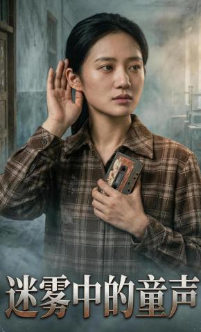 短剧《迷雾中的童声》海报