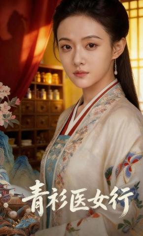短剧《青衫医女行》海报