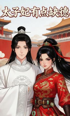 短剧《太子妃有点缺德》海报