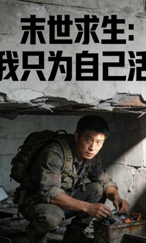 短剧《末世求生：我只为自己活》海报