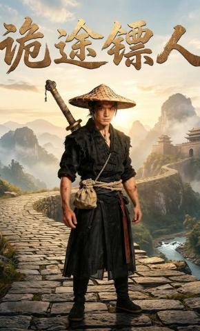 短剧《诡途镖人》海报