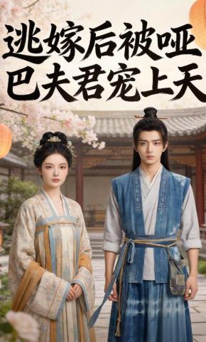 短剧《逃嫁后被哑巴夫君宠上天》海报