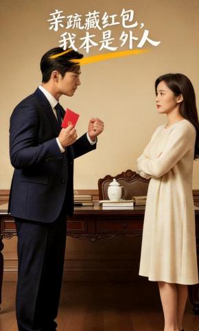 短剧《亲疏藏红包，我本是外人》海报