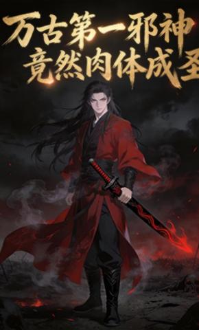 短剧《万古第一邪神竟然肉身成圣》海报