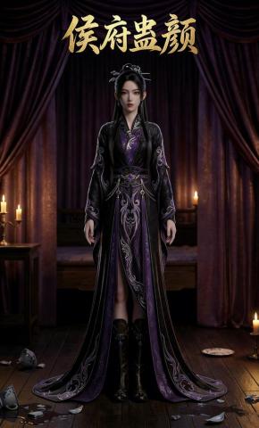 短剧《候府蛊颜》海报