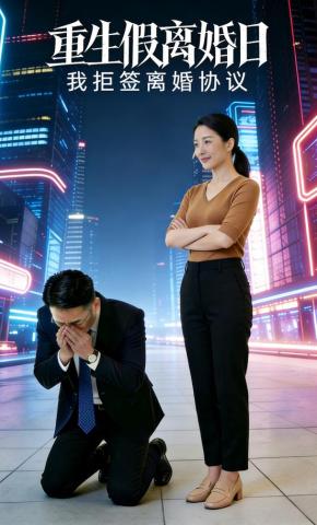 短剧《重生假离婚日，我拒签离婚协议》海报