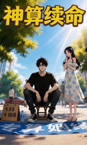 短剧《神算续命》海报