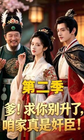 短剧《爹！求你别升了，咱家真是奸臣！第二季》海报