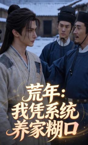 短剧《荒年：我凭系统养家糊口》海报