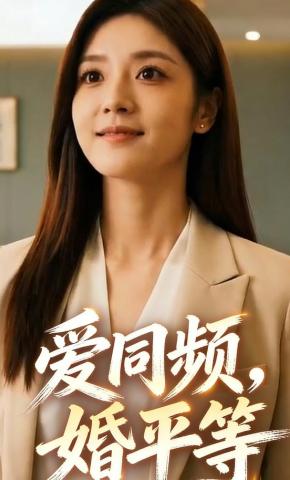 短剧《爱同频，婚平等》海报