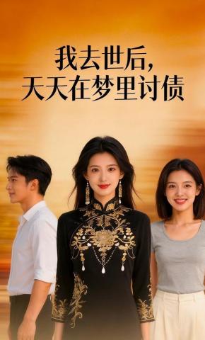 短剧《我去世后，天天在梦里讨债》海报