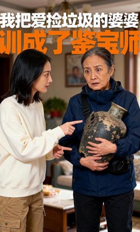短剧《我把爱捡垃圾的婆婆，训成了鉴宝师》海报