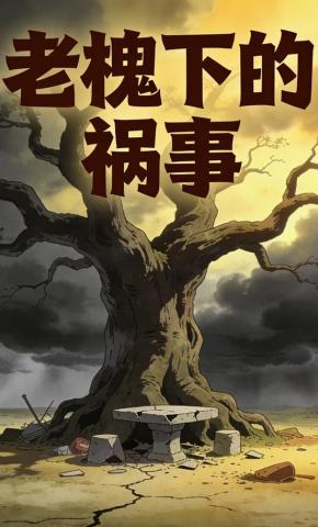 短剧《老槐下的祸事》海报