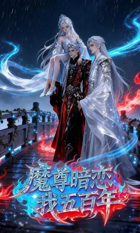 短剧《魔尊暗恋我五百年》海报