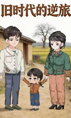 短剧《旧时代的逆旅》海报