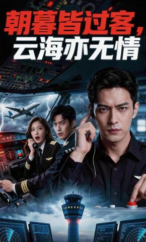 短剧《朝暮皆过客，云海亦无情》海报