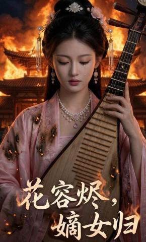 短剧《花容烬，嫡女归》海报