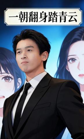 短剧《一朝翻身踏青云》海报