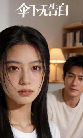 短剧《伞下无告白》海报