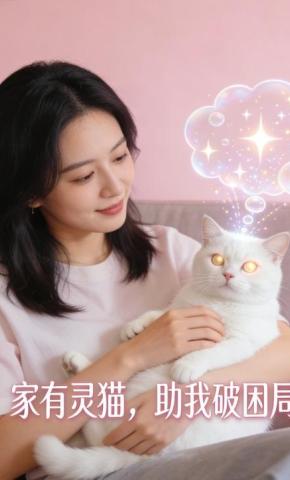 短剧《家有灵猫，助我破困局》海报