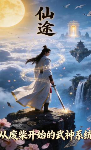 短剧《仙途：从废柴开始的武神系统》海报