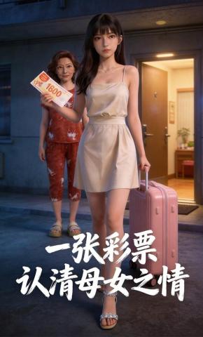 短剧《一张彩票，认清母女之情》海报