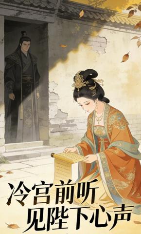 短剧《冷宫前听见陛下心声》海报