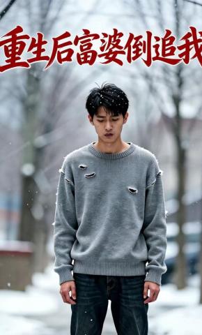 短剧《重生后富婆倒追我》海报