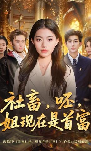 短剧《社畜，呸，姐现在是首富》海报
