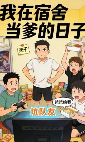 短剧《我在宿舍当爹的日子》海报