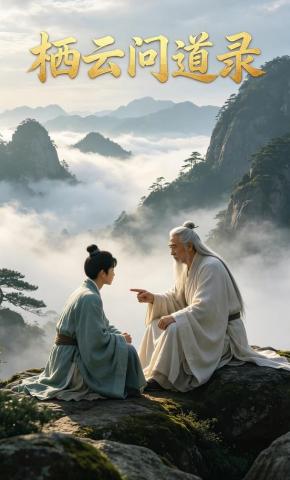 短剧《栖云问道录》海报