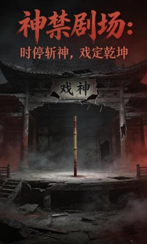 短剧《神禁剧场：时停斩神，戏定乾坤》海报