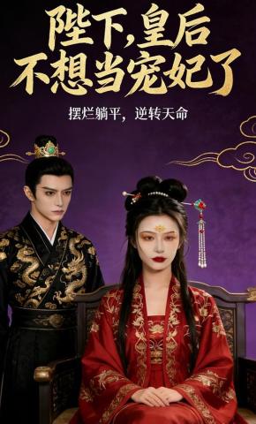 短剧《陛下，皇后不想当宠妃了》海报