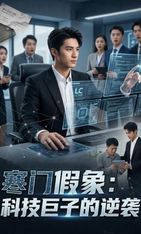 短剧《寒门假象：科技巨子的逆袭》海报