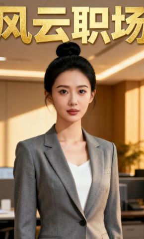 短剧《风云职场》海报