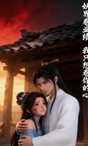 短剧《妖界卷业绩，我只想卷你的心》海报