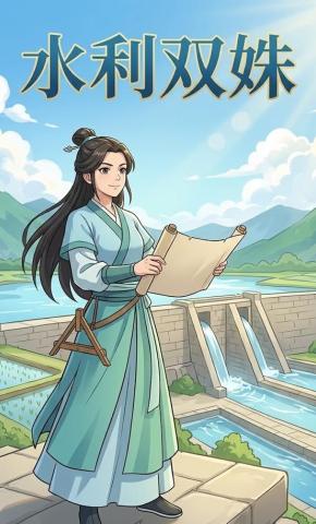 短剧《水利双姝》海报