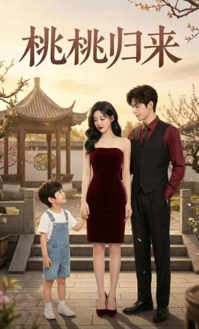 短剧《桃桃归来》海报