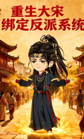 短剧《重生大宋绑定反派系统》海报
