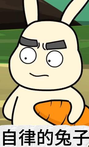 短剧《自律的兔子》海报