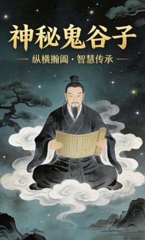 短剧《神秘鬼谷子》海报