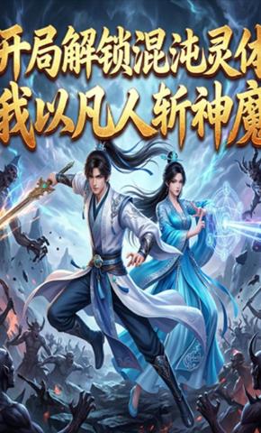 短剧《开局解锁混沌灵体，我以凡人斩神魔》海报