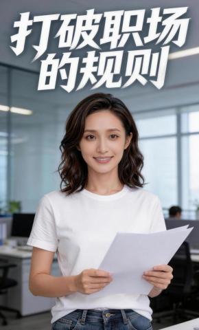 短剧《打破职场的规则》海报