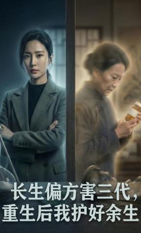短剧《长生偏方害三代，重生后我护好余生》海报